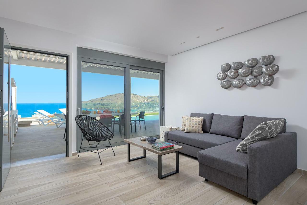 Villa Gaia Líndos Exteriér fotografie
